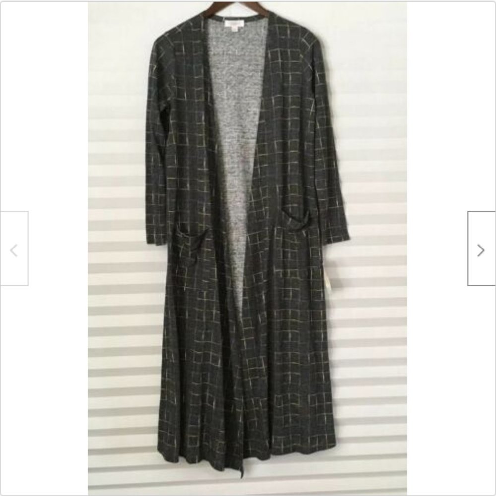 Lula Roe Sarah Duster Linen Blend